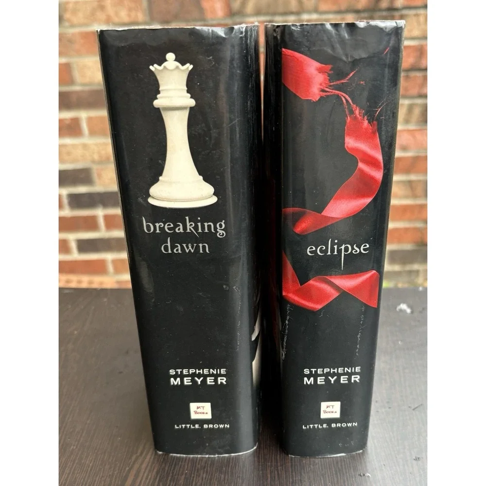 Twilight Saga Books: Eclipse & Breaking Dawn by Stephenie Meyer Hardcover Lot